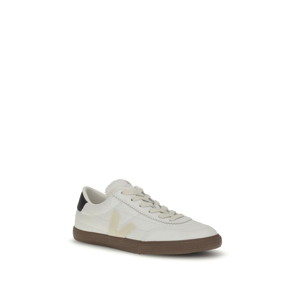Veja Black Leather Sneakers